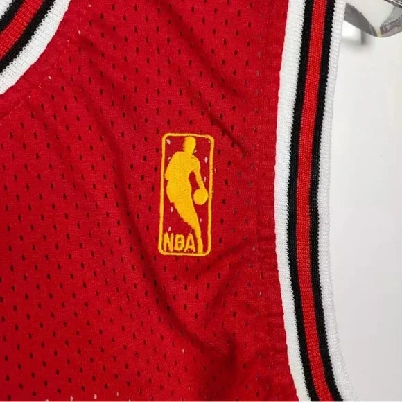 Mitchell & Ness Red Hardwood Classics Jersey